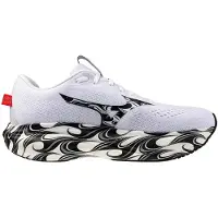 Mizuno Wave Rider 30 Shoes White Black AW26 Unisex, Size 44 - EUR