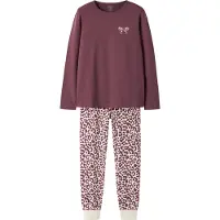 Name it Pyjamas beige / cyklamen / rosa