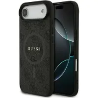GUESS 4G Ring Classic Logo MagSafe-fodral till iPhone 17 Air – svart
