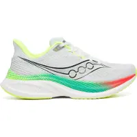 Saucony Endorphin Speed 5 White Green AW26 Running Shoes, Size 43 - EUR