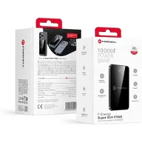 Forcell Powerbank kompatibel med MagSafe FQC4.0 PD3.0 15W 10000 mAh svart
