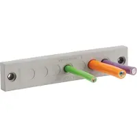 ICOTEK KEL-DPZ-E 112/21 Kabelgenomföringsplatta Kläm-Ø (max.) 6.5 mm Polyamid, Elastomer Grå 1 st