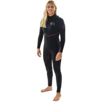 Rip Curl Fbomb Fusion 4/3 Mm Långärmad Våtdräkt Utan Dragkedja För Dam