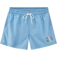John devin Badshorts himmelsblå / silvergrå