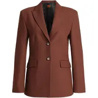 HUGO Regular-fit blazer with metal buttons