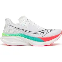 Saucony Endorphin Azura Shoes White Green AW26, Size 40 - EUR