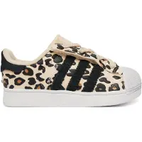 Adidas Originals SUPERSTAR II COMFORT CLOSURE-SKOR MED ELASTISKA SNÖREN, storlek 26½