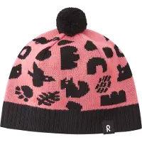 Reima Kids' Beanie Kuviot Pink Coral