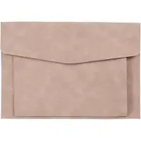 ANTRA A4-mapp med ficka nubuck grå
