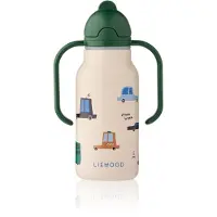 Liewood Vattenflaska - Kimmie - 250 ml - Cars/Sandy - - One Size - Vattenflaska