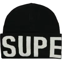 Superdry Branded Beanie Svart Man