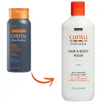 Cantu for Men 2-i-1 Hår & Kroppstvätt, 13.5 fl oz (Förpackning kan variera)