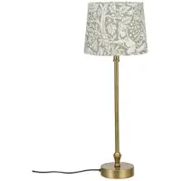 PR Home Bordslampa Liam Sofia Eldertree, Grön, Vardagsrum / matsal, Textil / tyger / siden, Bordslampa