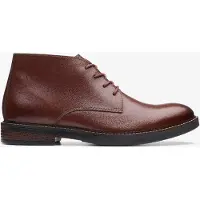 Clarks Paulson Mid Mahogny Läder