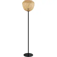 Eglo DEMBLEBY golvlampa E27 H1500 bambu
