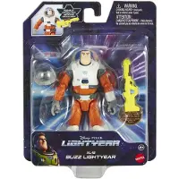 Mattel Disney och Pixar Lightyear XL-15 Buzz Lightyear Actionfigur, 12 Ledpunkter & Tillbehör, 5-tums Skala