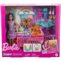 Barbie Skipper Babysitter Doll with Nursery Playset
