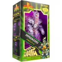 Super7 Super Cyborg Mighty Morphin Power Rangers Dragonzord (Clear) - 11" Actionfigur