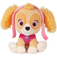 Gund Officiell PAW Patrol Skye i Signatur Aviator Pilot Uniform Plush Leksak, 6"