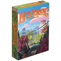 Z-Man Games, Inc. Mesozooic Brädspel - Dinosaurie Zoo Byggspel, Snabbt Real-Time Pusselspel för Barn & Vuxna, 2-6 Spelare, 20 Min Speltid