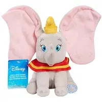 Disney Peek-A-Boo 10,5-tums Dumbo Interaktiv Plyschleksak, Elefant, Mjuk Tyg, Barnleksaker från Just Play