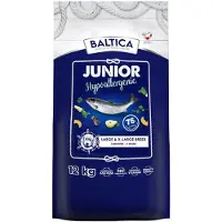 BALTICA Utmärkt Hypoallergenisk Junior L/xl Lax Torrfoder För Hundar 12kg