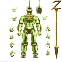 Super7 ULTIMATES! Mighty Morphin Power Rangers Lord Zedd (Imperial Gold Glow) - 7" Figur med Tillbehör