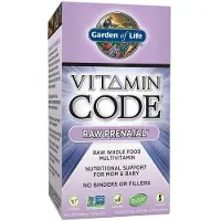 Garden of life Prenatal multivitamin fr kvinnor frn Whole Foods med Biotin Jrn & Folat inte folsyra Probiotika fr immunstd - Vitamin Code Ra