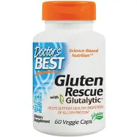 Doctors Best , Gluten Rescue med Glutalytic, 60 Veggie Kapslar