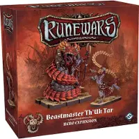 Fantasy Flight Games Runewars Beastmaster Th'uk Tar Expansion - Miniatyrspel för Daqan Lords, Strategispel, 14+, 2