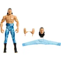Mattel WWE Elite Action Figure & Tillbehör, Serie #110 Kit Wilson 6-tums Samlarfigur med 25 Ledpunkter