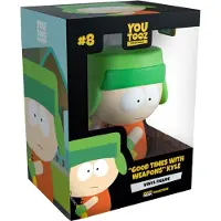 Youtooz South Park Vinylfigurer - Good Times med vapen Kyle 3,4 tum officiell samlarfigur