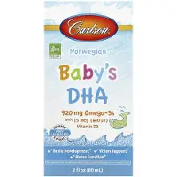 Carlson , Norska Babys DHA, 2 fl oz (60 ml)