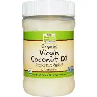 Now , Verklig Mat, Ekologisk Virgin Kokosolja, 12 fl oz (355 ml)