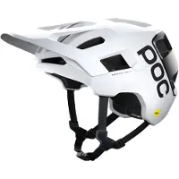 POC - MTB-hjälmar - Kortal Race MIPS Hydrogen White/Uranium Black Matt för Unisex - Storlek 55-58 cm - Vit