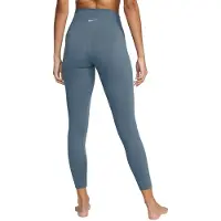 Nike Yoga Högmidjade 7/8 Diffused Blå Leggings