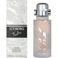 Iceberg Interactive Tv gnger platina med isberg fr kvinnor - 4,2 oz EDT -spray