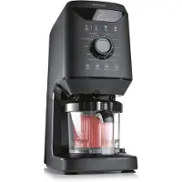 DS Produkte Eismaschine 800W schwarz 2x 500ml Glassmaskin 500 ml