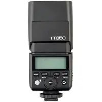 Godox TT350N, 2,2 sek./sida, 16 kanaler, 200 g, kompaktblixt