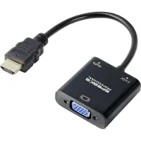 Speaka Professional SP-10352148 HDMI / VGA Adapter [1x HDMI - 1x VGA] Svart 0.15 m