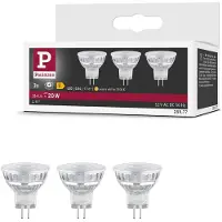 Paulmann 28977 LED (RGB)-lampa EEK E (A - G) GU4 Reflektor 1,8 W Varmhvid (Ø x H) 35 mm x 37 mm 3 stk