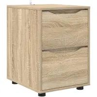 vidaXL Förvaringsskåp Sonoma-ek 40 x 48 x 57 cm Konstruerat trä