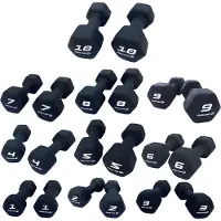 Master Fitness Hantel Par Neopren