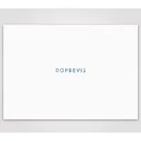 Kuvert : Dopbevis 10-pack
