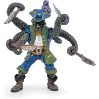 Papo Bläckfisk piratmutant - H: 12 cm - - One Size - Leksaksfigur