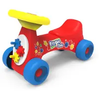 JAKKS Pacific Ride On Fidget Time Red Fisher Price