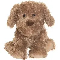 Teddykompaniet Selma Hund Brun Gosedjur 25 cm