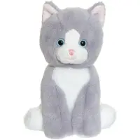 Teddykompaniet Kattunge Grå Gosedjur 18 cm