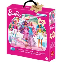 Kärnan Träpussel Barbie 40 bitar, Kärnan