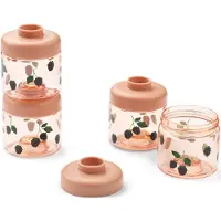 Liewood Dominique Snacksboxar 100 ml 4-Pack Berry / Pale Tuscany Liewood
